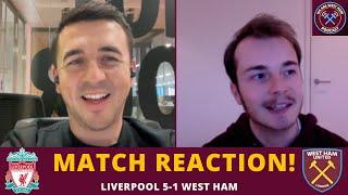 'ALVAREZ COMPLETELY LOST HIS HEAD' - Liverpool 5-1 West Ham -REACTION | We Are West Ham Podcast