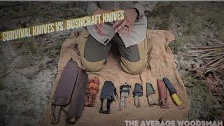 Survival Knives vs. Bushcraft Knives: What's the difference?