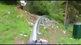 Sommerrodelbahn Wally Blitz Tirol Pfingsten 2015