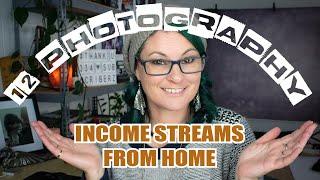 MAKE MONEY as a PHOTOGRAPHER from HOME  |  The 12 photography income streams I'm trying in 2024