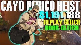 *Before The New DLC* Replay Glitch, DOor Glitch in Cayo Perico Heist GTA Online SOLO Money Guide