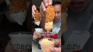 Chick-Fil-A vs Tahini’s Chicken Tenders @tahinisrestaurants