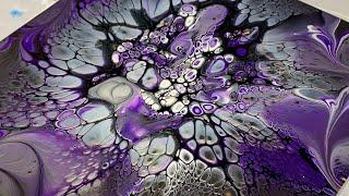 #131 US Floetrol Cell Activators Showdown Blooms | Acrylic Pour Painting | Fluid Art