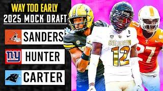 2025 NFL Mock Draft | Browns Draft Shedeur Sanders