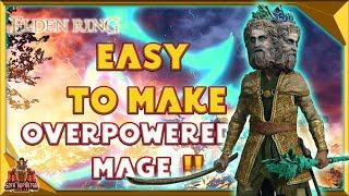 Elden Ring Easy To Make Powerful Mid Game Mage Build - Insane Sorcery Damage Early