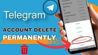 DELETE Your Telegram Account Permanently | Delete Telegram Account