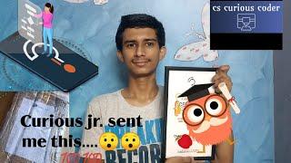 Curious Jr. sent me this!!! I Unboxing Video I  CS Curious Coder I