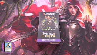 Wilds of Eldraine Commander Deck: Virtue and Valor Unboxed