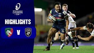 Extended Highlights - Leicester Tigers v Hollywoodbets Sharks Round 2 | Investec Champions Cup 2024/