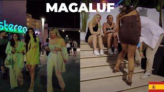 MALLORCA MAGALUF SPAIN NIGHTLIFE WALK 2023