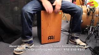 Meinl Headliner Series Cajon - Stained American White Ash - The Drum Shop North Shore