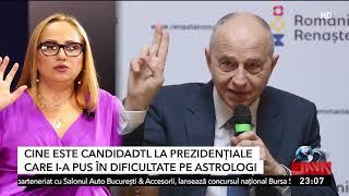 Analiza hărţii astrologice a candidaţilor pentru Palatul Cotroceni | Voi cu Voicu din 7 septembrie