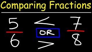 Comparing Fractions