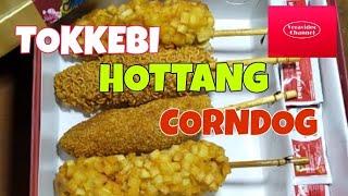 RESEP TOKKEBI HOTTANG DAN CORNDOG ENAK DAN SIMPEL MAKANAN KOREA