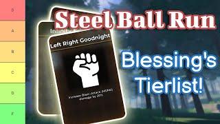 [YBA] Steel Ball Run Blessing's Tierlist (ft. @anthonikeo)