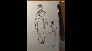 I wanted to be a fashion designer.#fashiondesigner  #design #styleartists #styledrawing