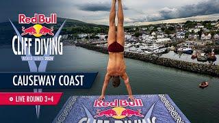 Diving at Ballycastle Harbour, NIR | ROUND 3+4 |Red Bull Cliff Diving World Series 2024