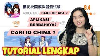 TUTORIAL LENGKAP DOWNLOAD SAKURA SCHOOL SIMULATOR VERSI CHINA 233 LEYUAN #sakuraschoolsimulator