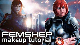 Commander Shepard Makeup Tutorial - Paragon (with Renegade Scars Tip!)