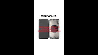 Back Housing For iPhone XS Frame With Back Glass Replacement Glass Battery Door | oriwhiz.com