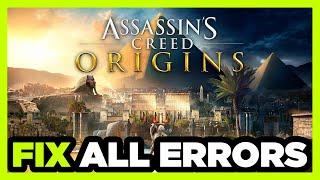 FIX Assassin’s Creed Origins Crashing, Not Launching, Freezing, Stuck, Black Screen & Errors