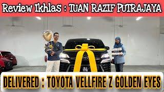 TOYOTA VELLFIRE 2.5 Z GOLDEN EYES - MPV MEWAH | KERETA RECOND KUALITI TERBAIK | BANGLO BERGERAK