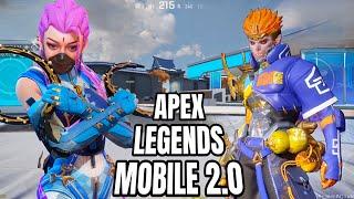 FADE AND WUKONG FPP GAMEPLAY (APEX LEGENDS MOBILE 2.0/HIGH ENERGY HEROES)