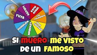 ¡SÍ MU3RO ME VISTO DE UN FAMOSO! | Murder Mystery 2 | Lunajaquin