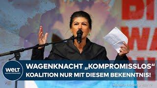 MACHTWORT VON WAGENKNECHT? „Nicht kompromissbereit“? Jetzt wackeln Koalitionsgespräche in Thüringen!