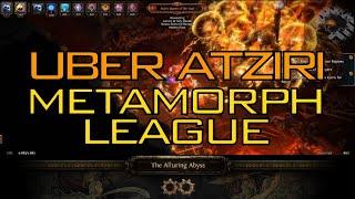 UBER ATZIRI Metamorph League | Saboteur Pyroclast & Arc Mines Day 3 | Path of Exile