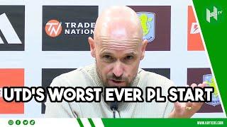 WHY ARE YOU NOT SCORING?! | Erik ten Hag GRILLED after Man Utd draw with Aston Villa