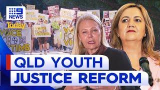 Annastacia Palaszczuk faces heat over Queensland's youth crime crisis committee | 9 News Australia