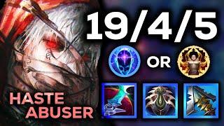 Proof That Zed Is A Late Game Beast (Haste Abuser):