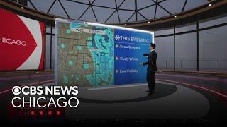 More snow showers Wednesday evening in Chicago