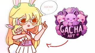 I installed  gacha art to try it. and look what I found out 