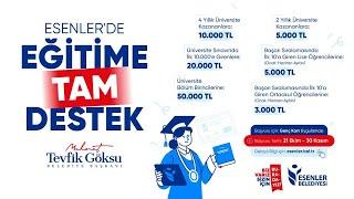 Esenler Belediyesi Lise ve Ortaokul Eğitim Desteği