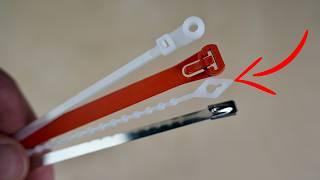 15 amazing tricks with cable ties that EVERYONE should know