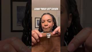 GRWM #wraplife #locs #semifreeformlocs #dreadlocs #dreads #thicklocs #semifreeformlocs