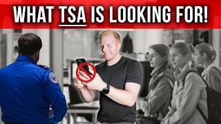 10 Red Flag Behaviors to Avoid in the TSA Line