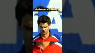 James Anderson vs Sehwag  #shorts #viral