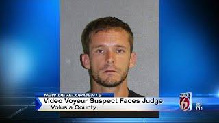 Video Voyeur suspect faces judge