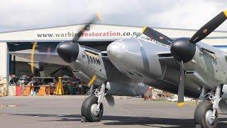 DH Mosquito Takes to The Sky! New Zealand 2016