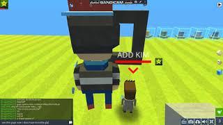 KoGaMa- How to make Invisible block (Glass) in Kogama