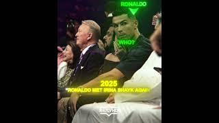 Ronaldo's Reaction After Meeting Irina Shayk Again 