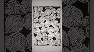 calm your mind by drawing easy patterns // 86 #meditativedrawing #mindfulness #satisfying