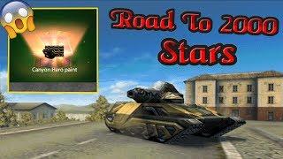 Tanki Online - Road to 2000 Stars #1 | Silver Bricks Paint Preview! + OPENING CONTAINERS!