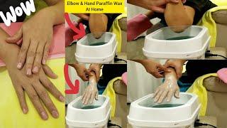 How To Do Paraffin Wax for Hands & Elbows with Electric Heated Mitten Gloves at Home | Simple & Easy