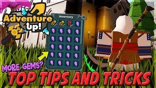 TOP TIPS FOR NOOBS IN ADVENTURE UP ROBLOX