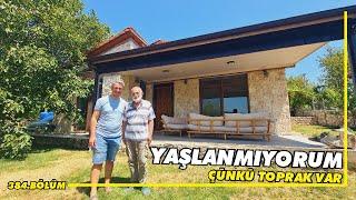 Ünlü Oyuncu, babasına 3,5 dönümde ESKİ KÖY EVİ aldı. Beraber TAŞ EV yaptılar. "Bu köyde nem yok"