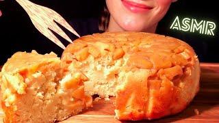 ASMR APPLE CAKE (No Talking|Eating Sounds)